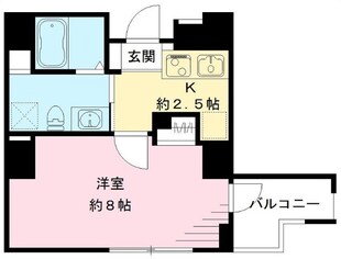 クラヴィーア仙川の物件間取画像